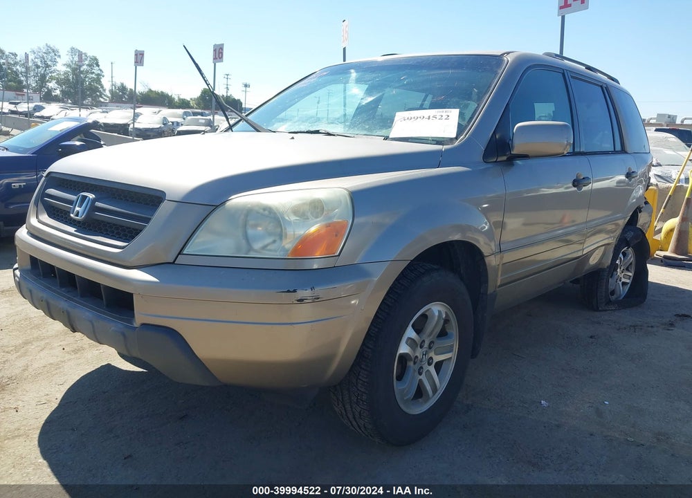 2003 HONDA PILOT EX-L VIN: 2HKYF18523H600310