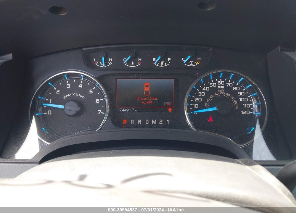 2012 FORD F-150 XLT VIN: 1FTFW1ET6CFA13421