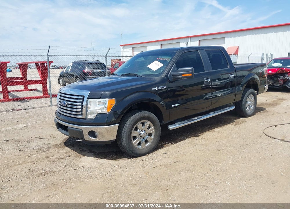 2012 FORD F-150 XLT VIN: 1FTFW1ET6CFA13421