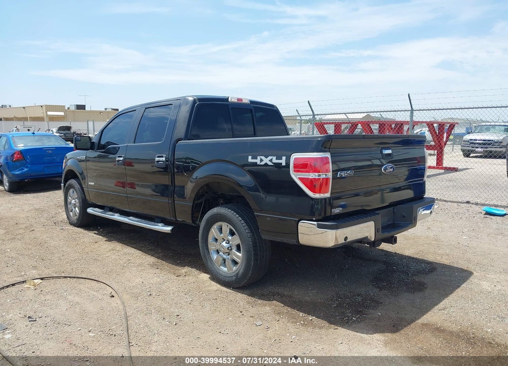 2012 FORD F-150 XLT VIN: 1FTFW1ET6CFA13421