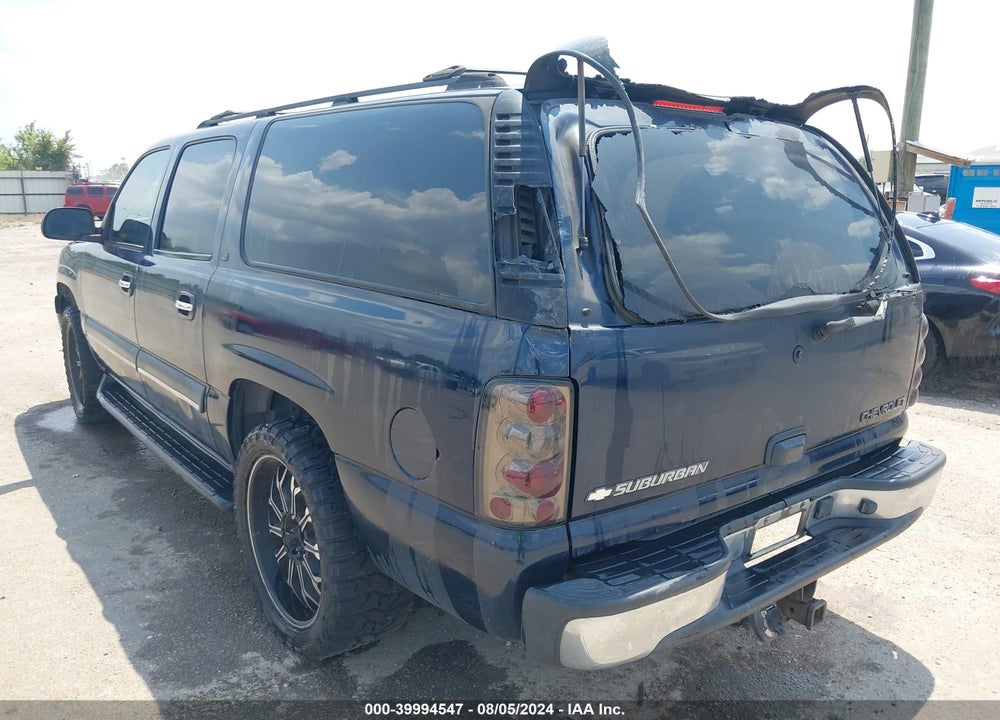 2004 CHEVROLET SUBURBAN 1500 LT VIN: 3GNEC16Z34G155062