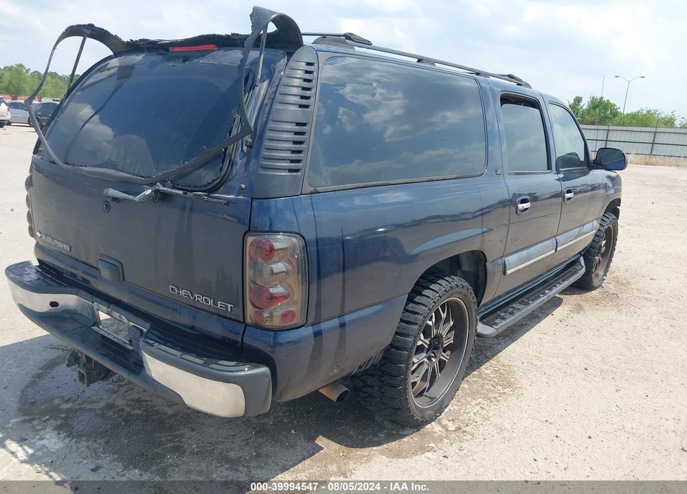 2004 CHEVROLET SUBURBAN 1500 LT VIN: 3GNEC16Z34G155062