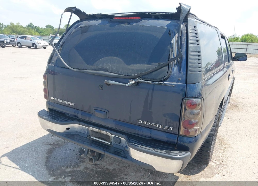 2004 CHEVROLET SUBURBAN 1500 LT VIN: 3GNEC16Z34G155062
