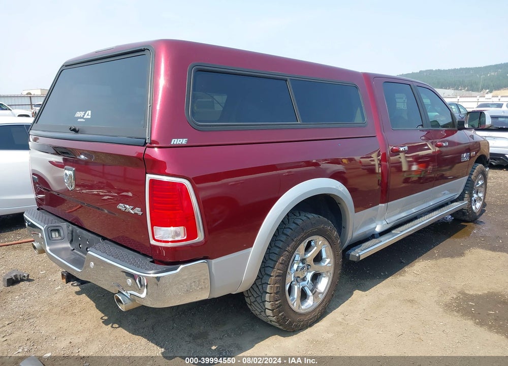 2017 RAM 1500 LAIE  4X4 6'4 BOX VIN: 1C6RR7VT8HS775114