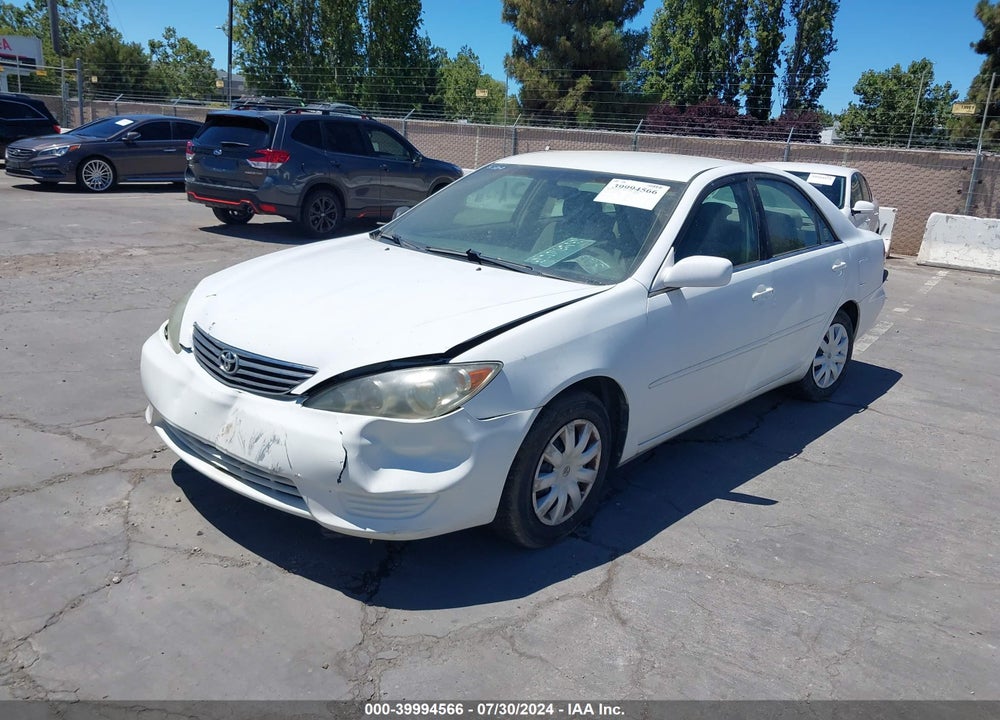 2006 TOYOTA CAMRY LE VIN: 4T1BE32KX6U743045