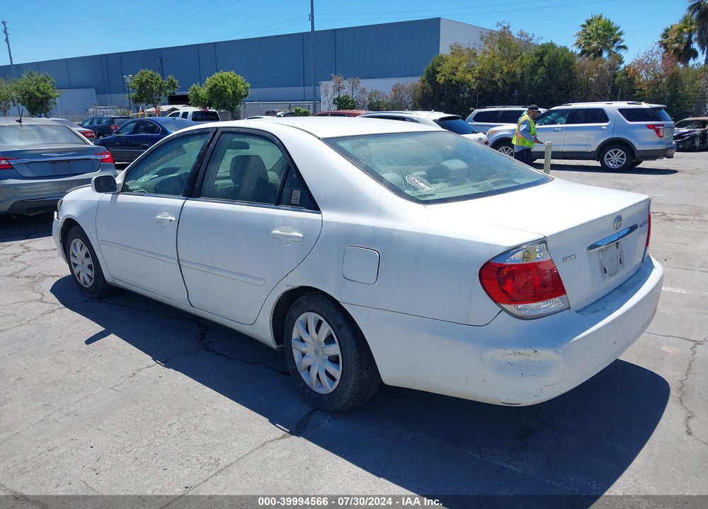 2006 TOYOTA CAMRY LE VIN: 4T1BE32KX6U743045