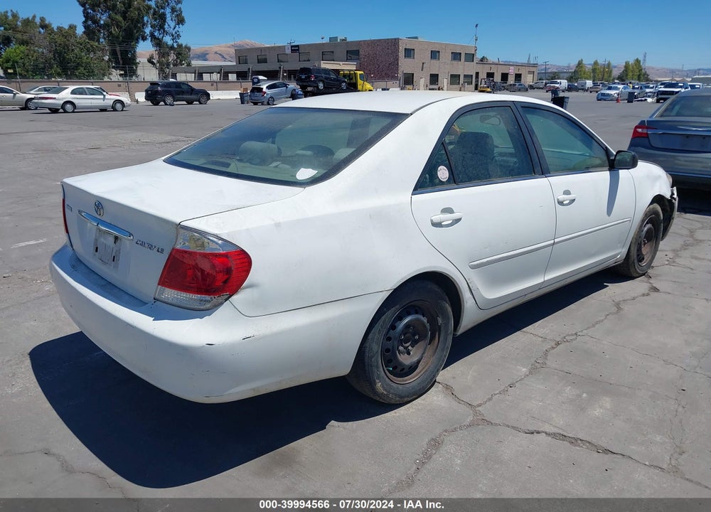 2006 TOYOTA CAMRY LE VIN: 4T1BE32KX6U743045