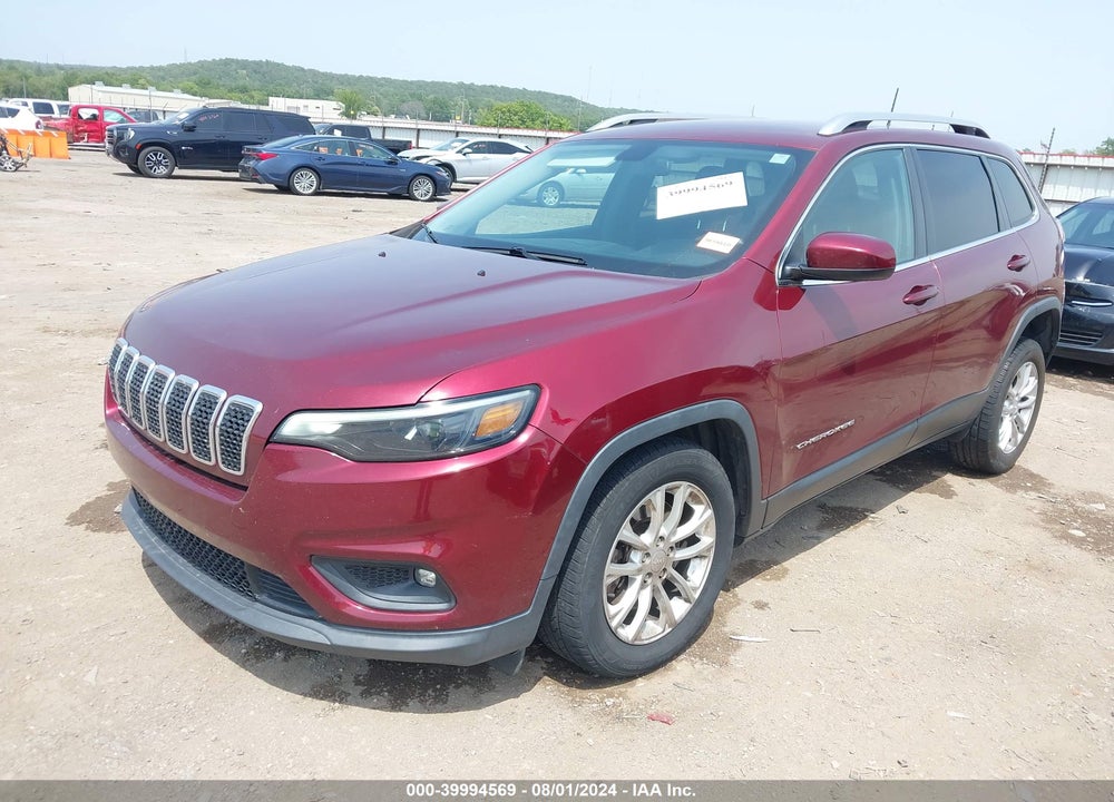 2019 JEEP CHEROKEE LATITUDE FWD VIN: 1C4PJLCBXKD171490