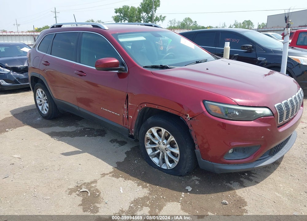 2019 JEEP CHEROKEE LATITUDE FWD VIN: 1C4PJLCBXKD171490