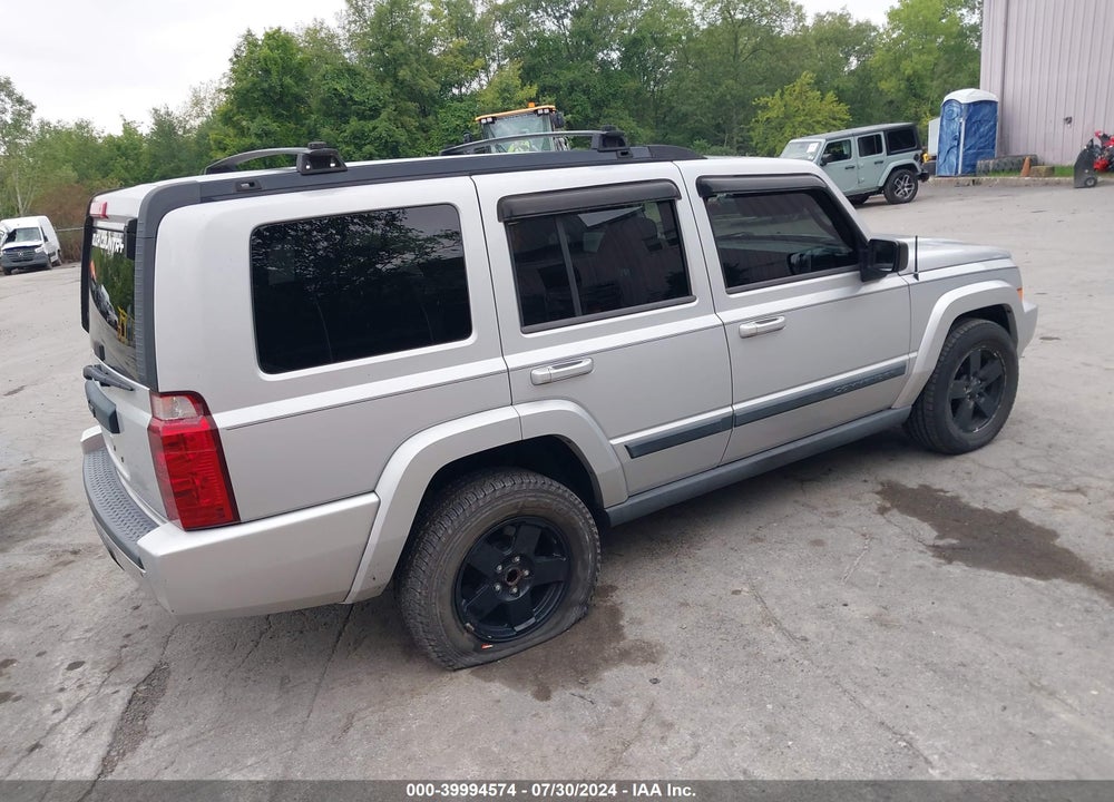 2007 JEEP COMMANDER SPORT VIN: 1J8HG48K07C626757