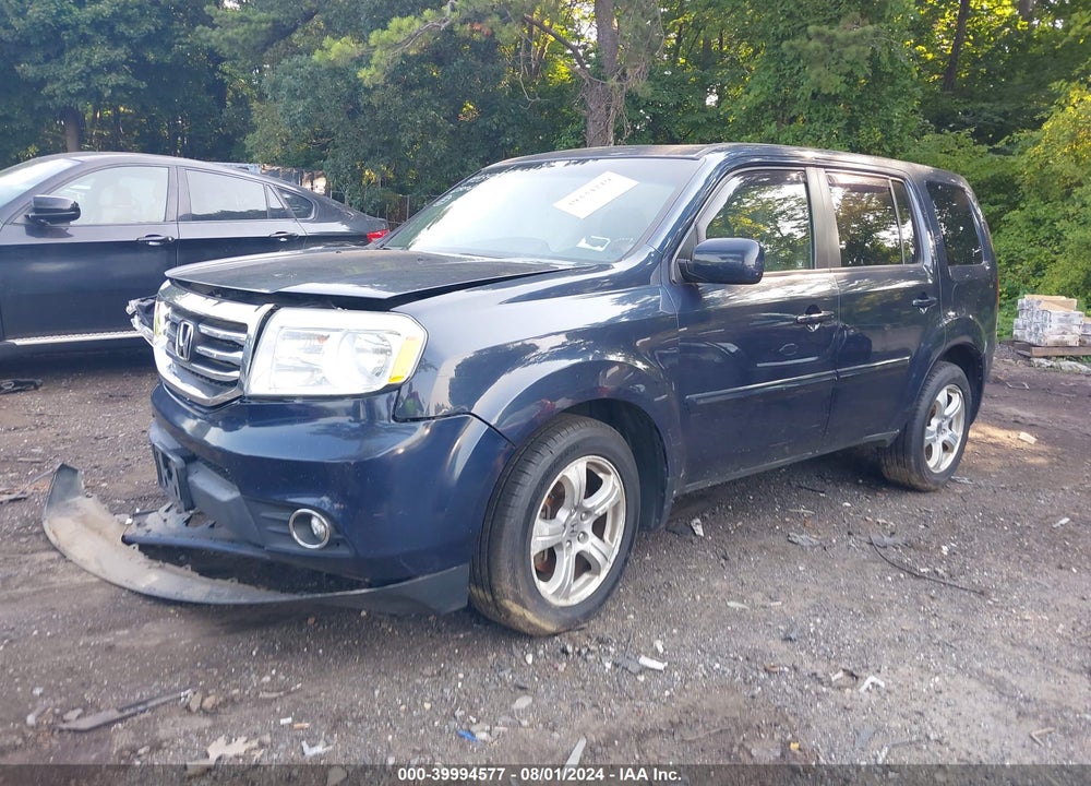 2012 HONDA PILOT EX-L VIN: 5FNYF4H53CB077315