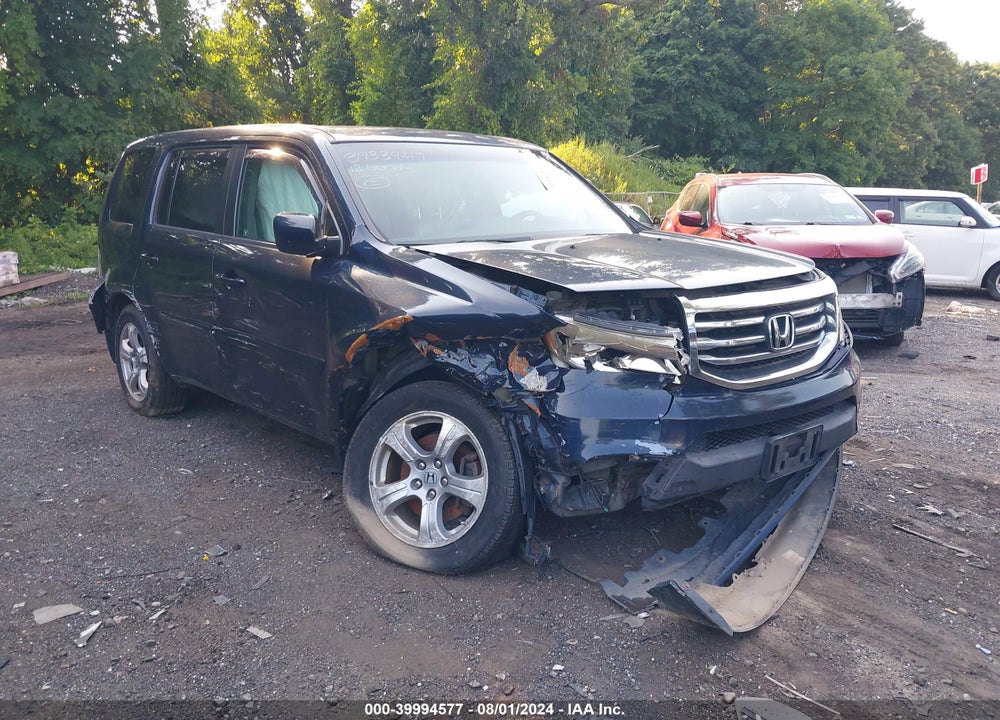 2012 HONDA PILOT EX-L VIN: 5FNYF4H53CB077315