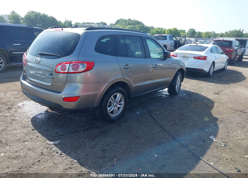 2011 HYUNDAI SANTA FE GLS VIN: 5XYZG3AB4BG079836
