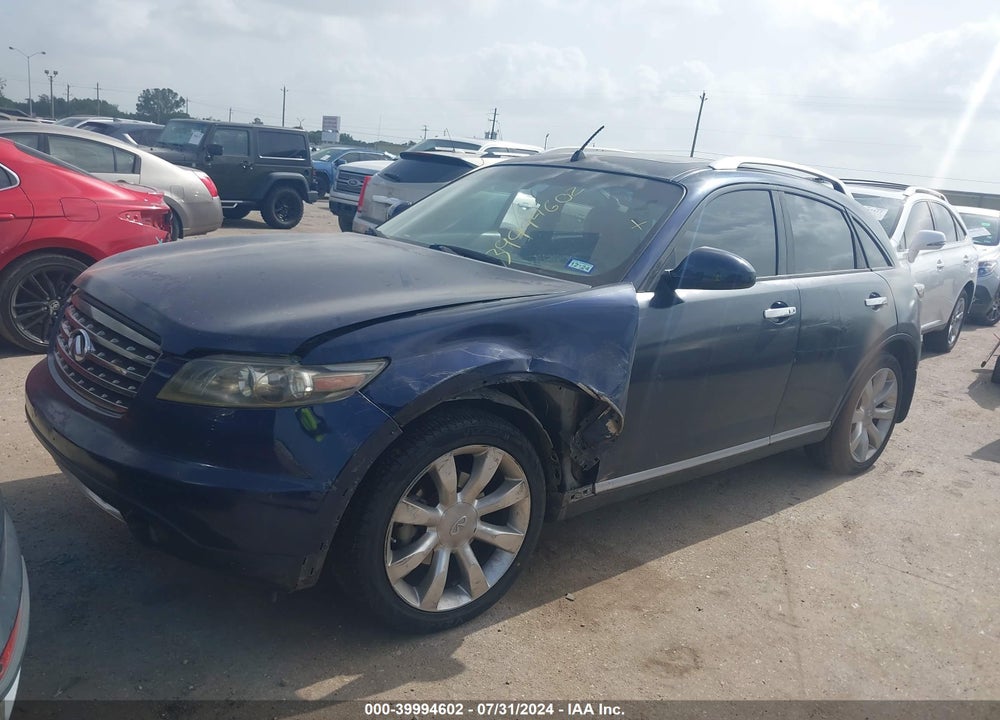 2008 INFINITI FX35 VIN: JNRAS08UX8X101135