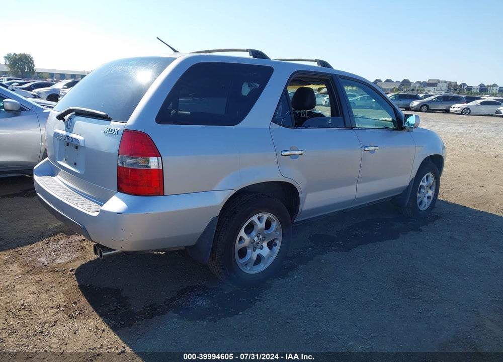 2001 ACURA MDX VIN: 2HNYD18691H516595