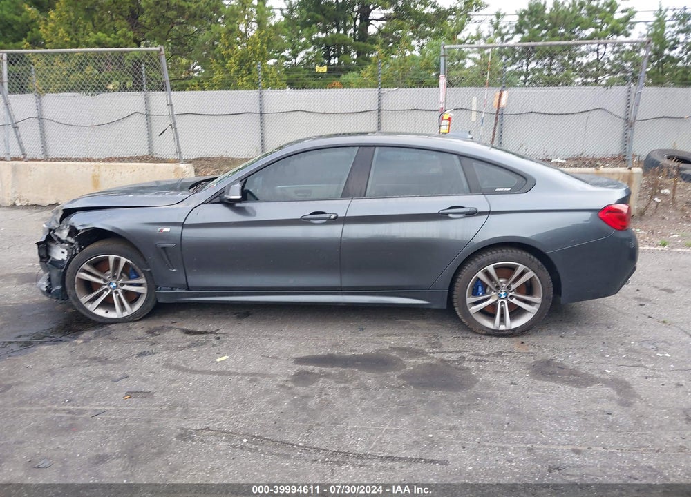 2018 BMW 440I GRAN COUPE XDRIVE VIN: WBA4J7C52JBH15270