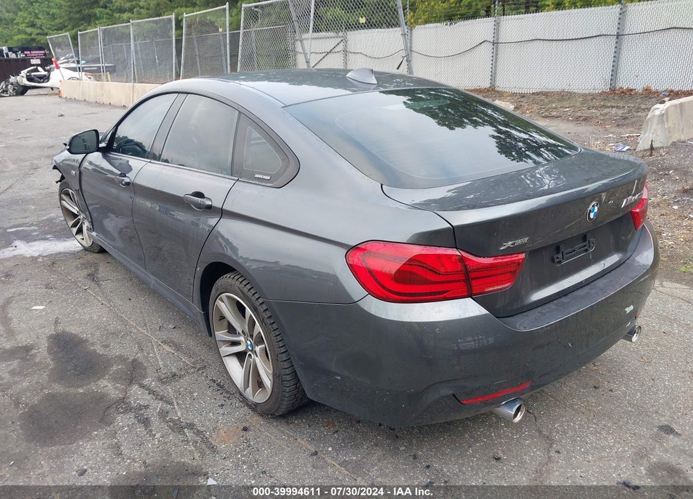 2018 BMW 440I GRAN COUPE XDRIVE VIN: WBA4J7C52JBH15270
