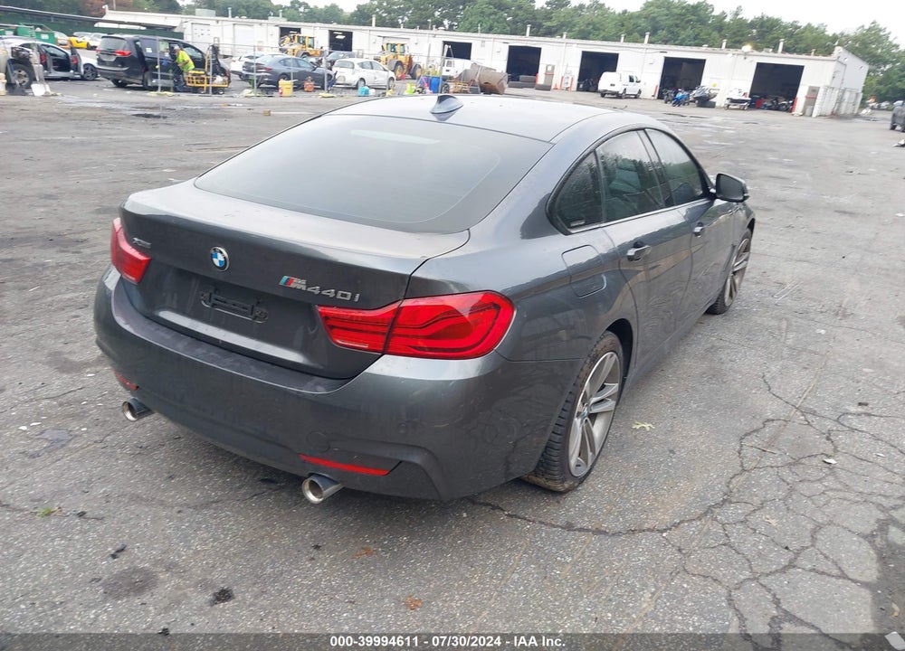 2018 BMW 440I GRAN COUPE XDRIVE VIN: WBA4J7C52JBH15270