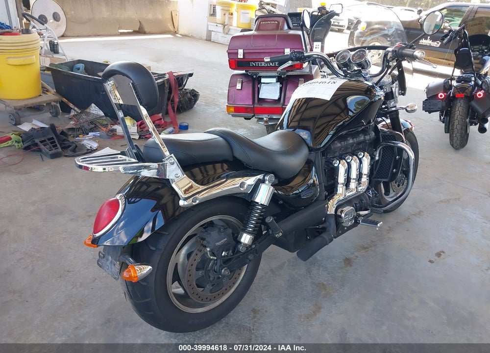 2014 TRIUMPH MOTORCYCLE ROCKET III ROADSTER VIN: SMTC02L42EJ625011