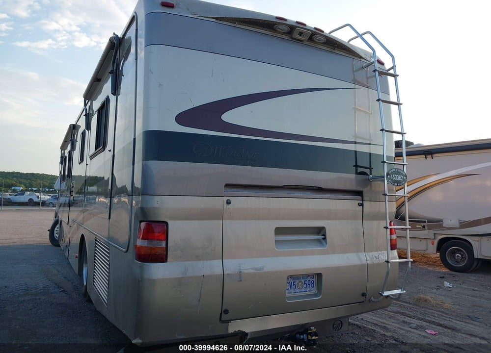 2002 ROADMASTER RAIL MONOCOQUE VIN: 1RF12564822020714