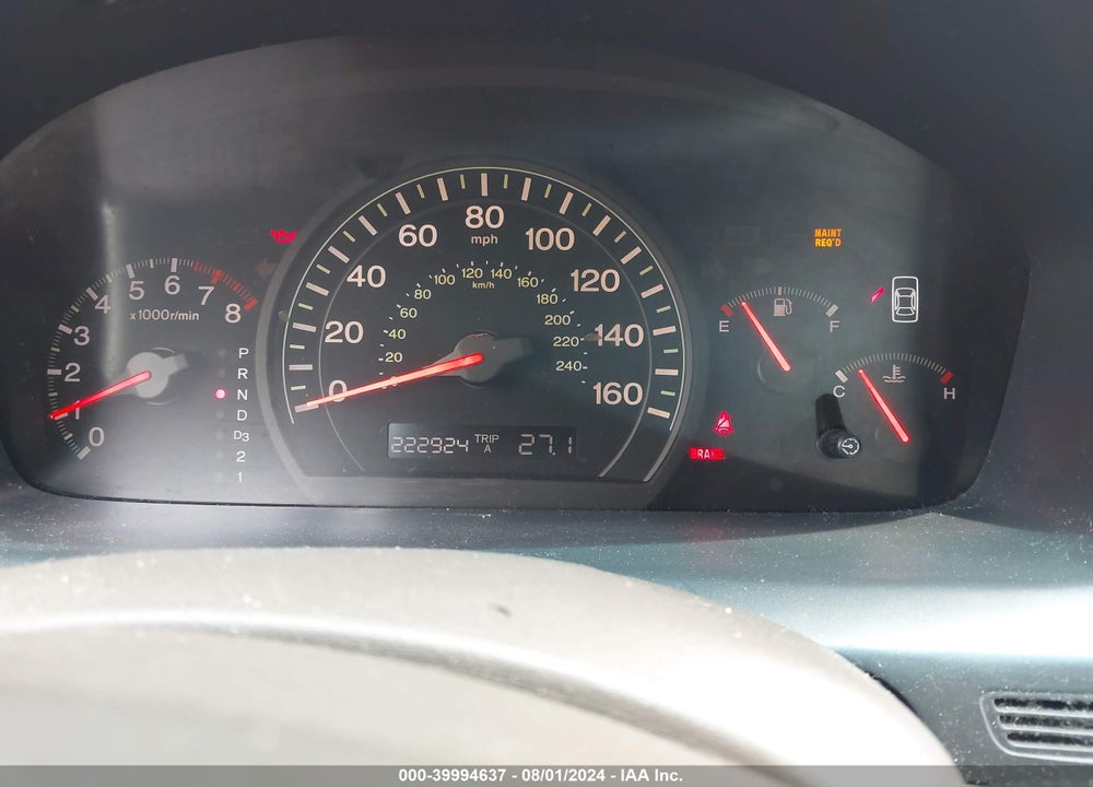 2005 HONDA ACCORD 2.4 EX VIN: 1HGCM568X5A017368