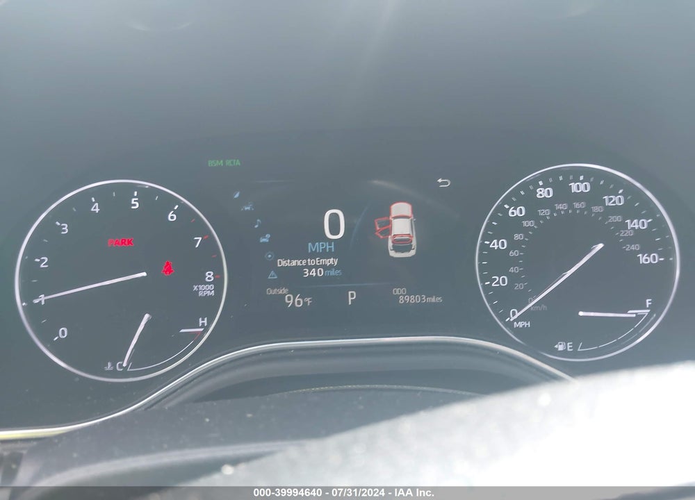 2019 TOYOTA AVALON LIMITED/TOURING/XLE/XSE VIN: 4T1BZ1FB9KU021420