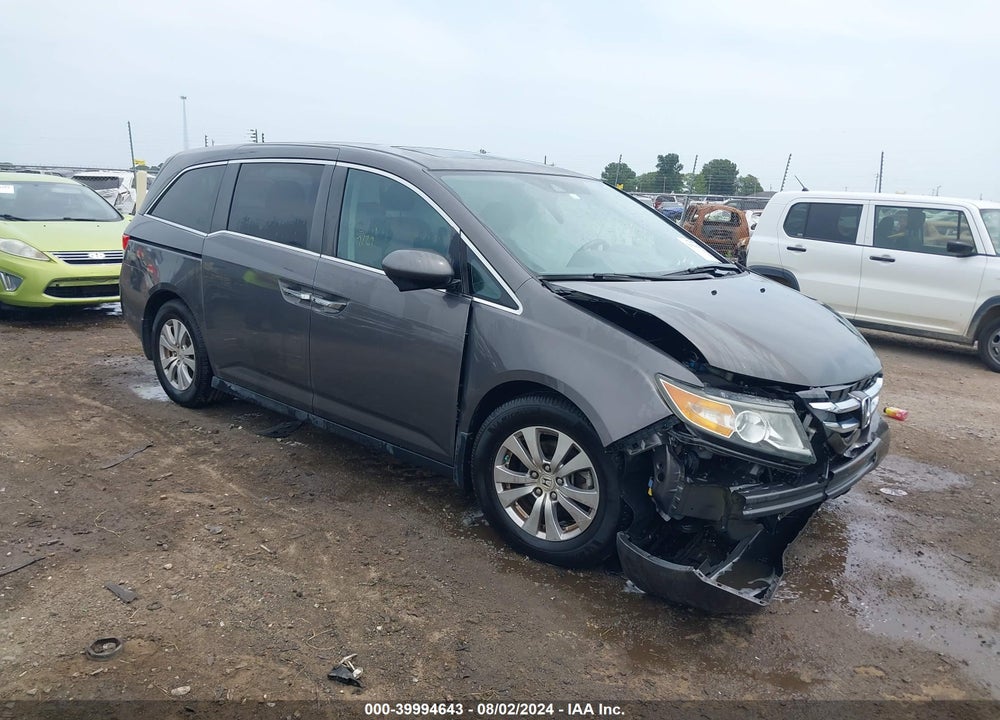 2015 HONDA ODYSSEY EX-L VIN: 5FNRL5H62FB077001