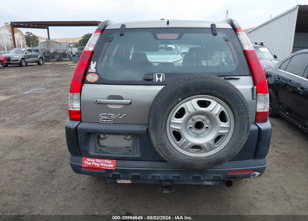 2006 HONDA CR-V LX VIN: JHLRD68526C004060