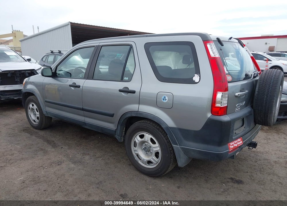 2006 HONDA CR-V LX VIN: JHLRD68526C004060