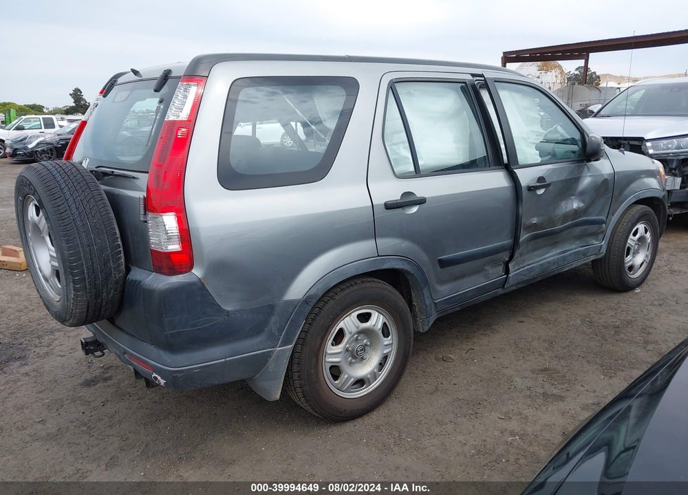 2006 HONDA CR-V LX VIN: JHLRD68526C004060