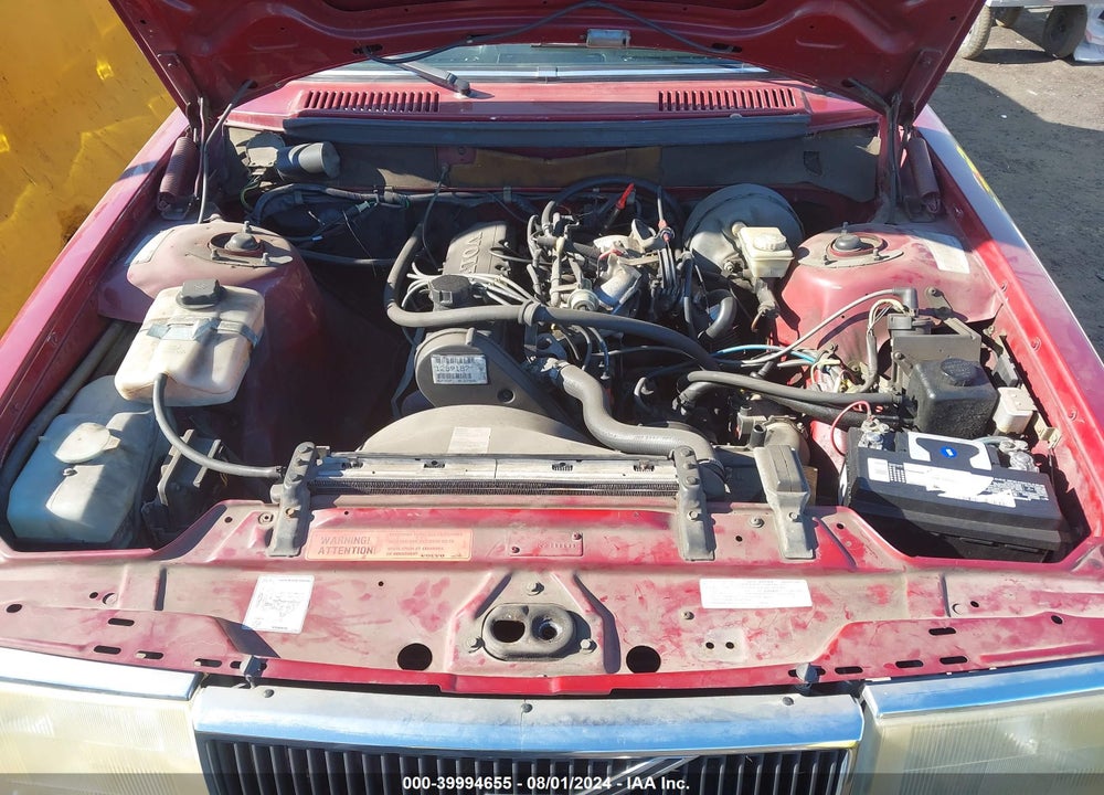 1988 VOLVO 244 VIN: YV1AX8843J1281447