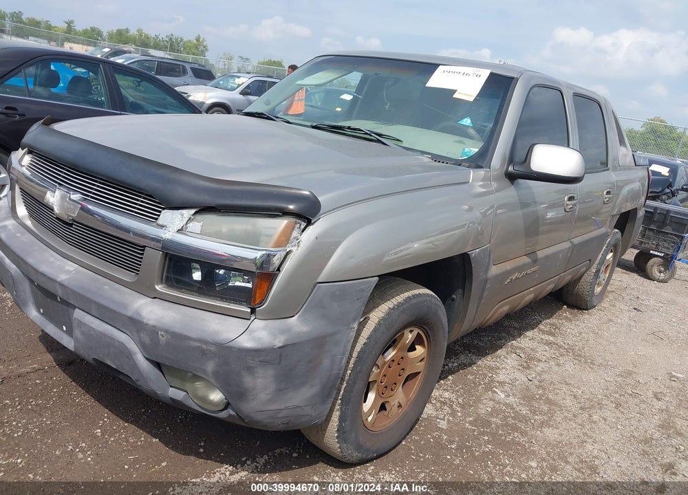 2003 CHEVROLET AVALANCHE 1500 VIN: 3GNEK13T33G190203