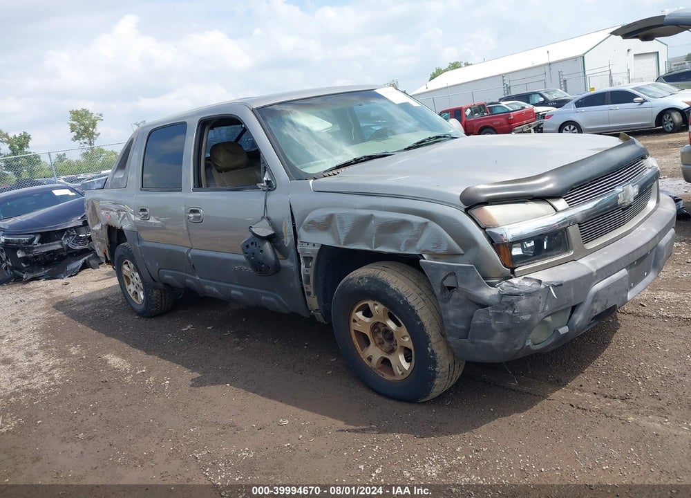 2003 CHEVROLET AVALANCHE 1500 VIN: 3GNEK13T33G190203