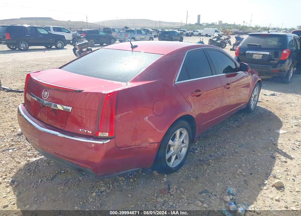 2008 CADILLAC CTS STANDARD VIN: 1G6DF577680135711