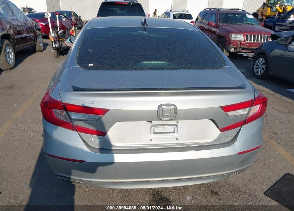 2022 HONDA ACCORD SPORT VIN: 1HGCV1F35NA105786