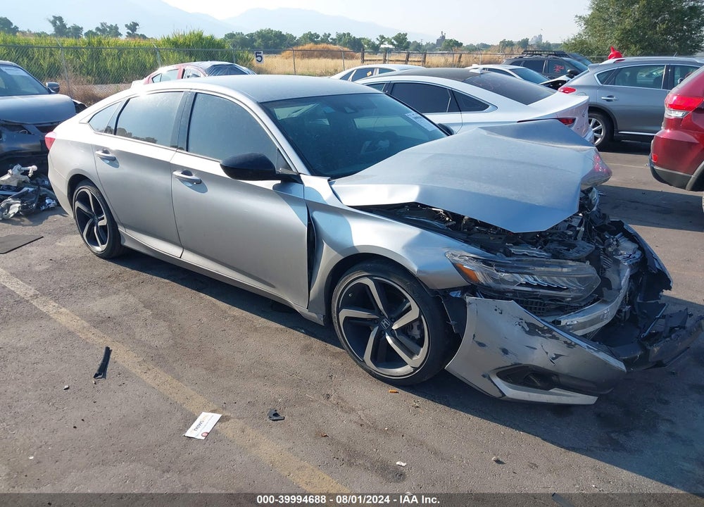 2022 HONDA ACCORD SPORT VIN: 1HGCV1F35NA105786