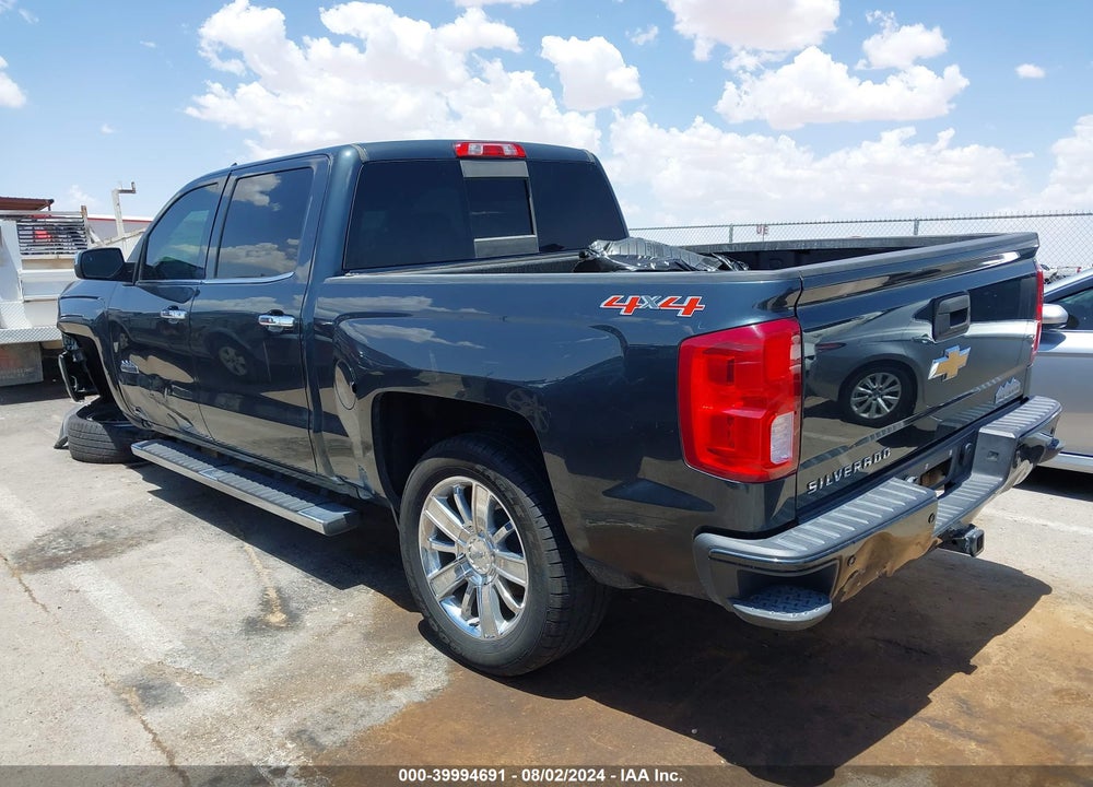 2017 CHEVROLET SILVERADO 1500 HIGH COUNTRY VIN: 3GCUKTEC1HG495297