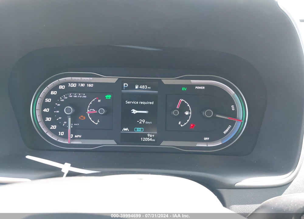 2022 HYUNDAI TUCSON HYBRID BLUE VIN: KM8JBCA14NU078896
