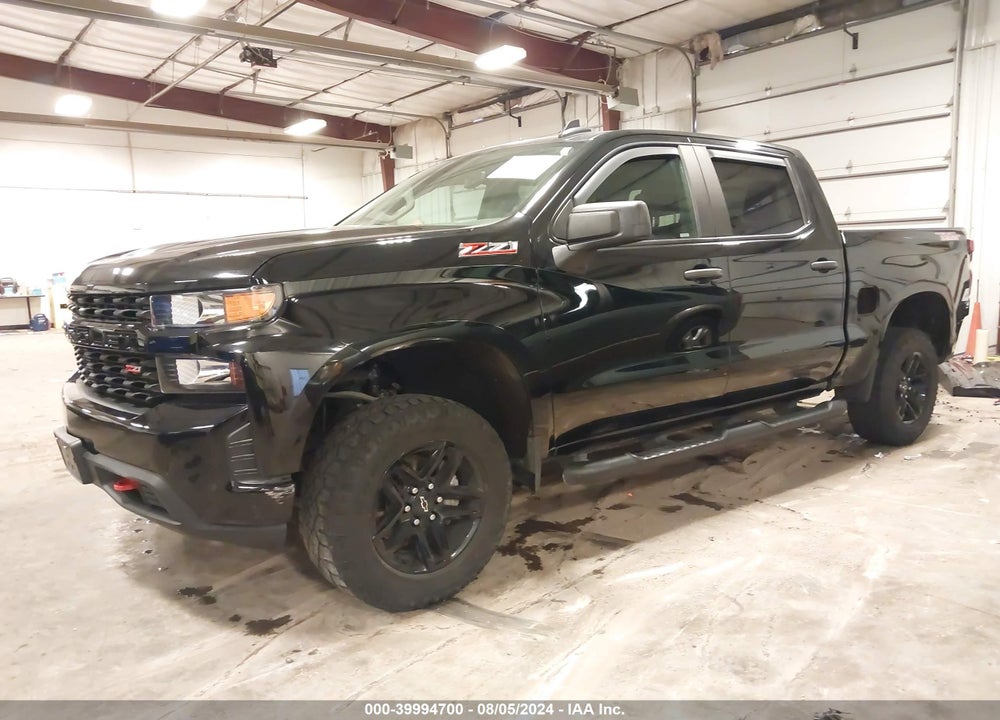 2019 CHEVROLET SILVERADO 1500 CUSTOM TRAIL BOSS VIN: 1GCPYCEF3KZ385123