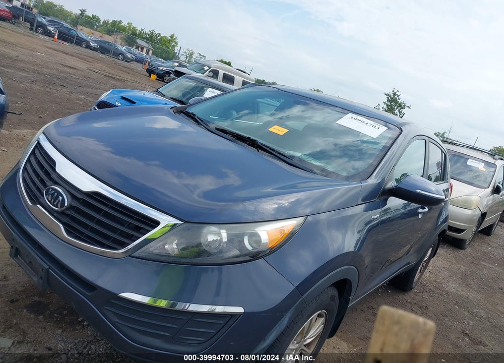 2011 KIA SPORTAGE LX VIN: KNDPBCA27B7070129