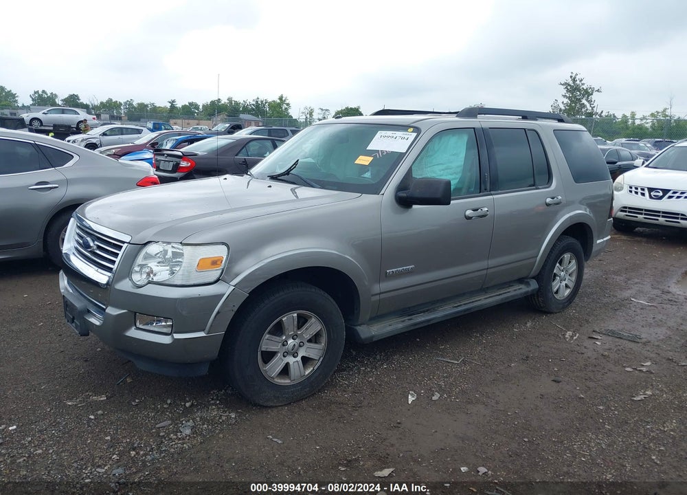 2008 FORD EXPLORER XLT VIN: 1FMEU73E08UB10685