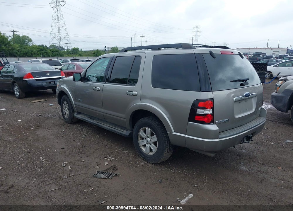 2008 FORD EXPLORER XLT VIN: 1FMEU73E08UB10685
