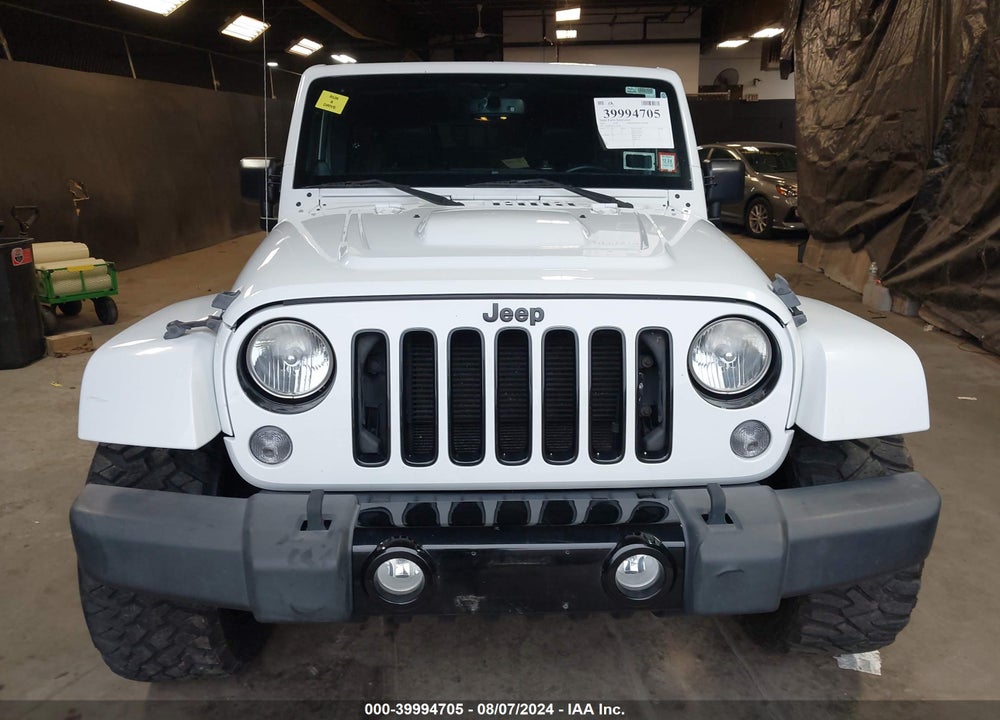 2014 JEEP WRANGLER UNLIMITED POLAR EDITION VIN: 1C4HJWEG7EL189096