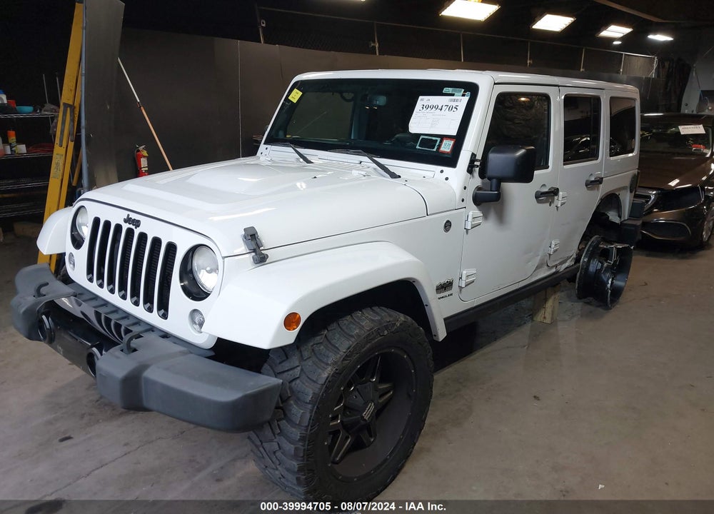 2014 JEEP WRANGLER UNLIMITED POLAR EDITION VIN: 1C4HJWEG7EL189096