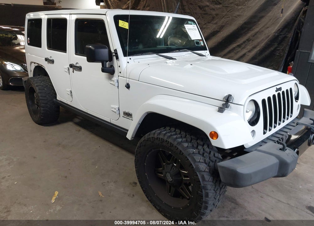 2014 JEEP WRANGLER UNLIMITED POLAR EDITION VIN: 1C4HJWEG7EL189096