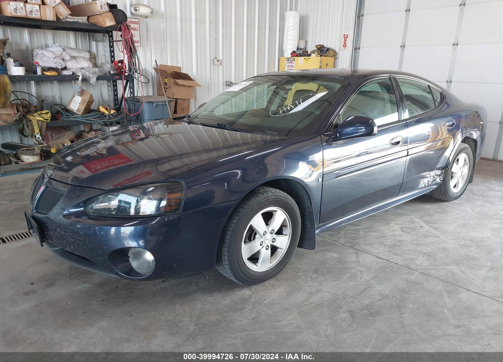 2008 PONTIAC GRAND PRIX VIN: 2G2WP552681117101
