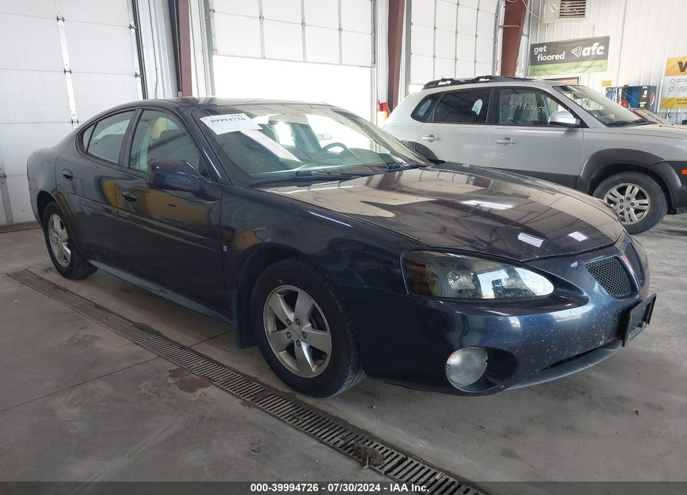 2008 PONTIAC GRAND PRIX VIN: 2G2WP552681117101