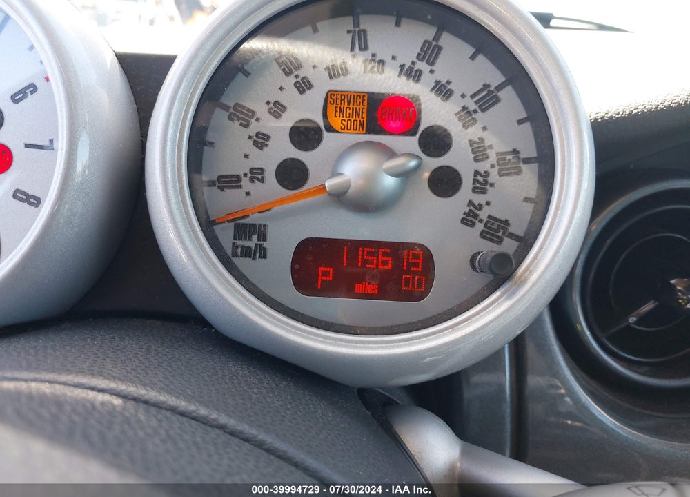2003 MINI COOPER VIN: WMWRC33473TJ50704