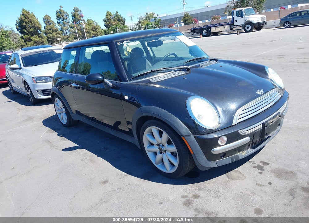 2003 MINI COOPER VIN: WMWRC33473TJ50704