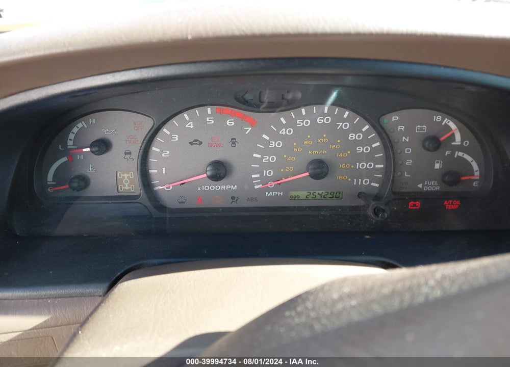 2002 TOYOTA SEQUOIA LIMITED V8 VIN: 5TDBT48A62S112936
